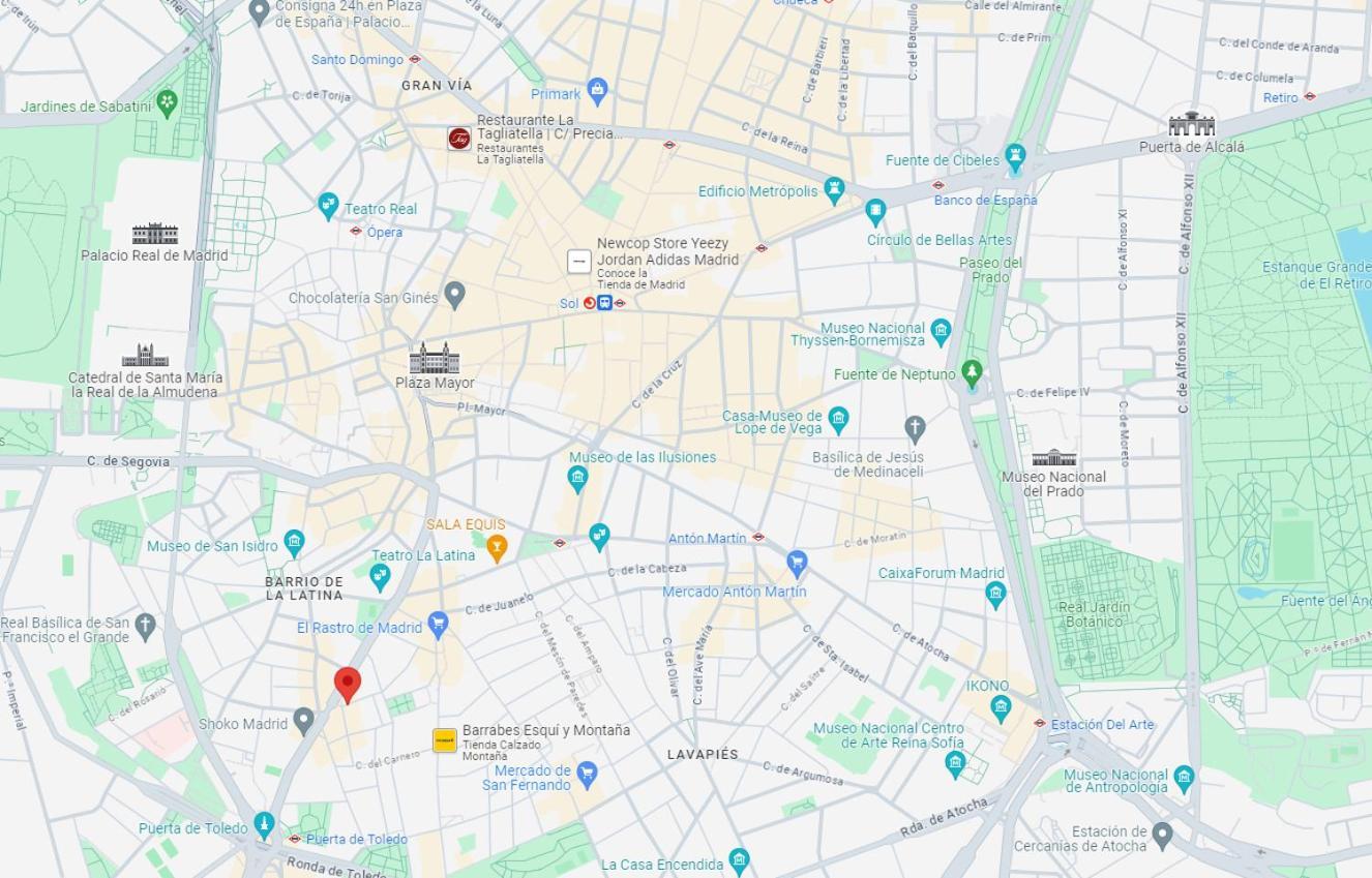 Premium Apt 7Pax En Calle Santa Ana-La Latina E2 Madrid Eksteriør billede